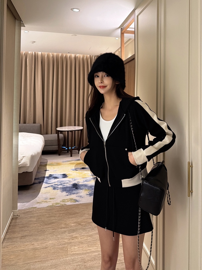 CLOTH東大門㊣代購女士新品人氣真品熱賣時尚職業套裝加絨套裝CLOTH套裝