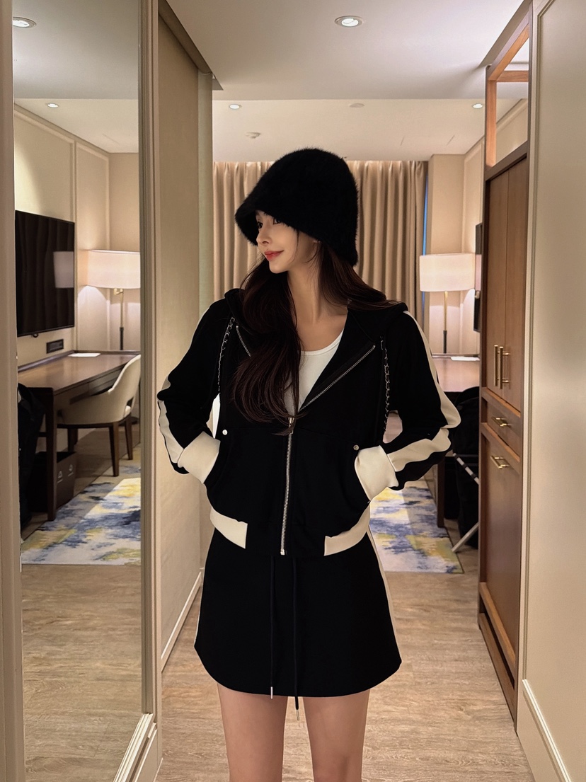 CLOTH東大門㊣代購女士新品人氣真品熱賣時尚職業套裝加絨套裝CLOTH套裝