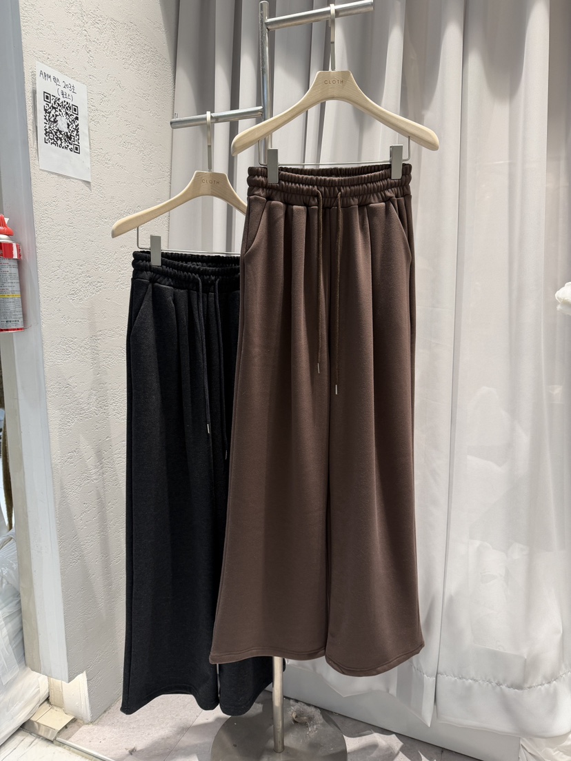 CLOTH東大門㊣實拍女士新款推薦職業休閑熱賣休閑褲加絨貂皮CLOTH休閑褲