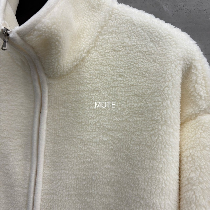 MUTE-P韓國代購㊣女士新品休閑人氣職業25秋冬熱賣夾克抓絨MUTE夾克
