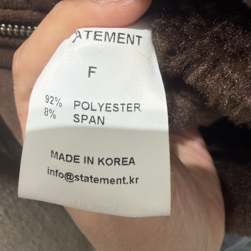 STATEMENT東大門㊣代購女士新款真品人氣25秋冬時尚職業夾克STATEMENT夾克