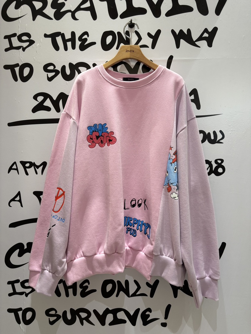 2ND K東大門㊣實拍女士新品休閑職業熱賣真品人氣時尚衛衣2ND K衛衣圖色2