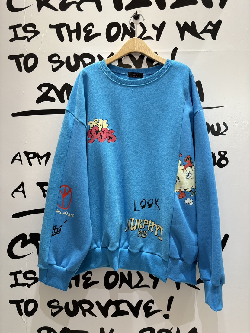 2ND K東大門㊣實拍女士新品休閑職業熱賣真品人氣時尚衛衣2ND K衛衣圖色3