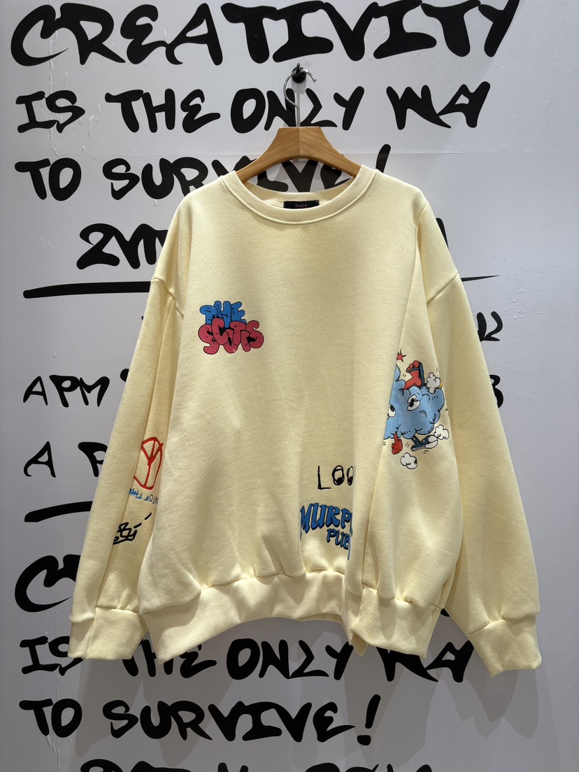 2ND K東大門㊣實拍女士新品休閑職業熱賣真品人氣時尚衛衣2ND K衛衣圖色4