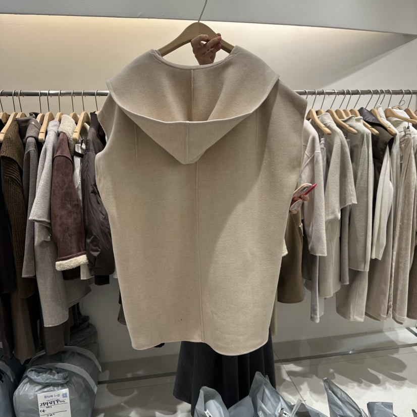 BLUEI-D韓國代購㊣女裝新品推薦熱賣時尚真品休閑25秋冬馬甲Blue i-d馬甲