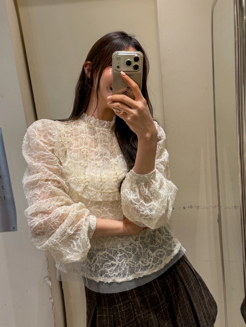 81 MARKET-L東大門㊣代購女裝新款時尚人氣職業襯衫蕾絲衫81 MARKET-L襯衫/蕾絲衫