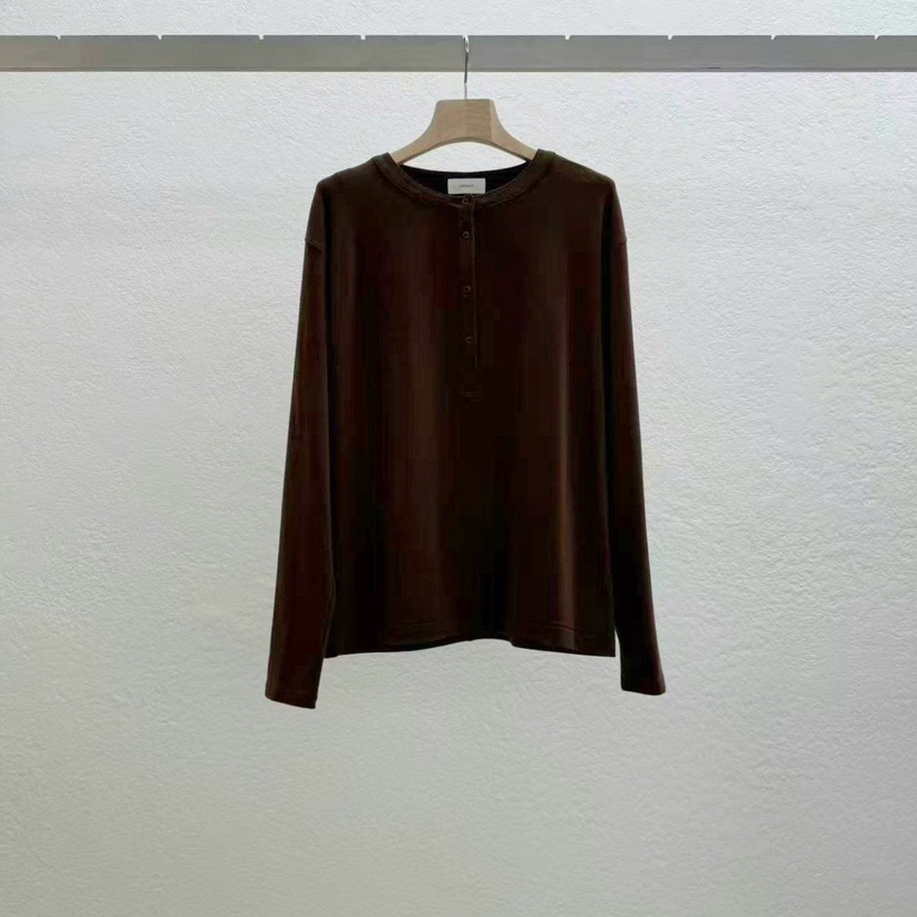 STATEMENT韓國直郵㊣女裝新品休閑人氣熱賣真品25秋冬長袖T恤STATEMENT長袖T恤圖色2