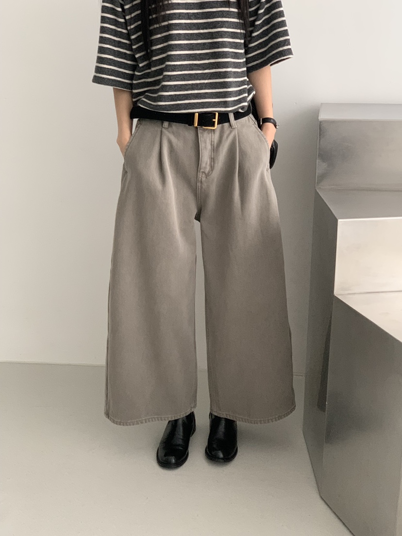 RIVER RAIN東大門㊣直郵女士新款25秋冬人氣推薦休閑休閑褲RIVER RAIN休閑褲