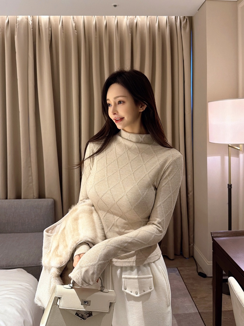 CLOTH東大門㊣代購女士新品休閑人氣熱賣推薦真品職業長袖T恤CLOTH長袖T恤