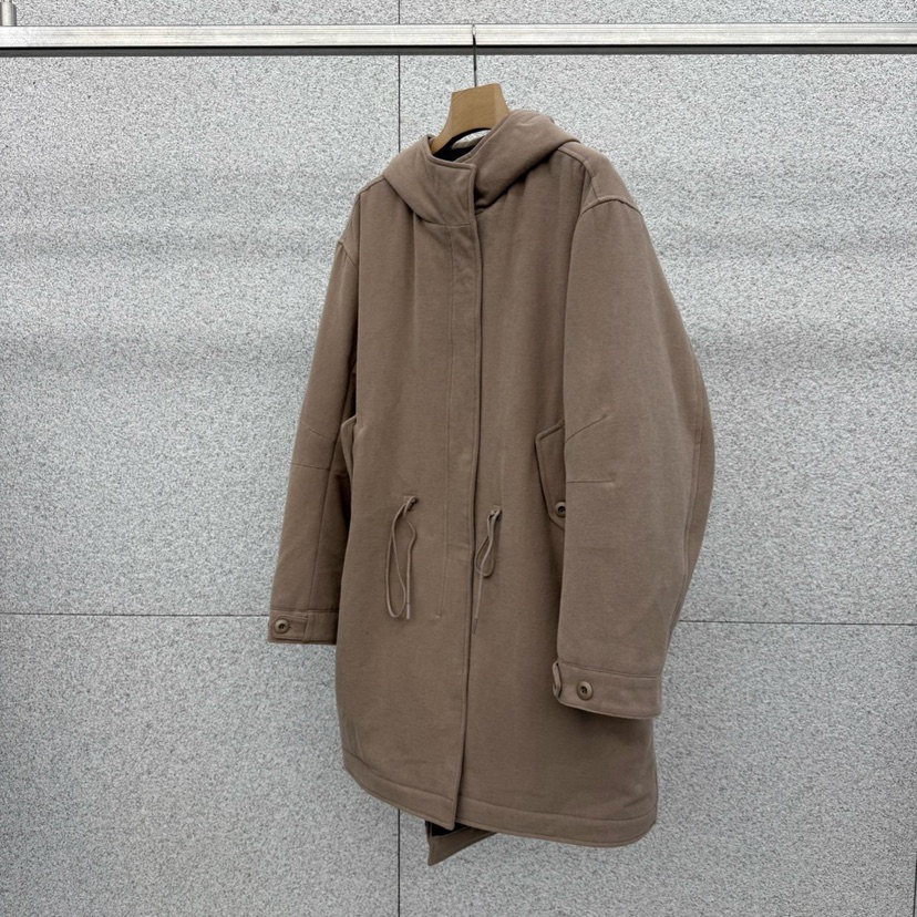 AT THE BAGEL東大門㊣實拍女裝新款人氣時尚真品中長款大衣AT THE BAGEL中長款大衣圖色1