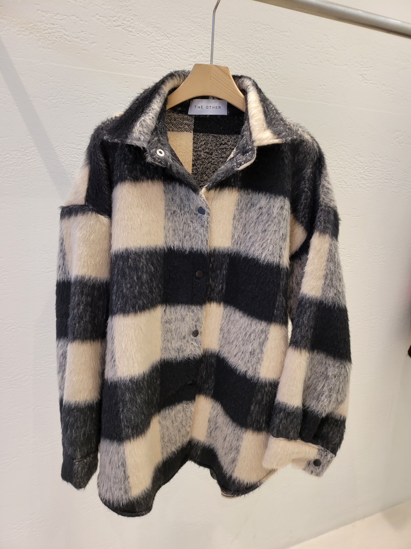 THE OTHER東大門㊣實拍女裝新品熱賣職業真品襯衫蕾絲衫毛絨THE OTHER襯衫/蕾絲衫圖色1