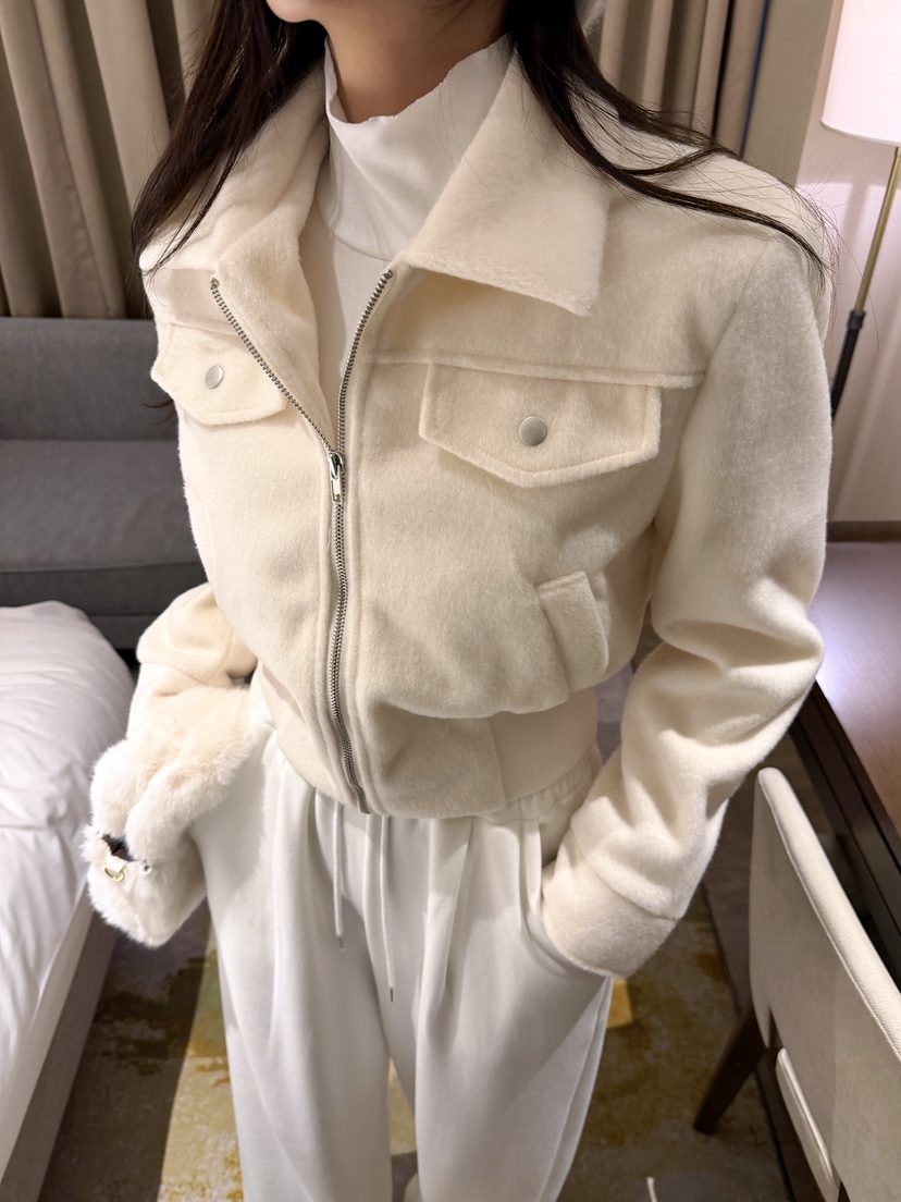 CLOTH東大門㊣代購女裝新品人氣真品休閑職業推薦熱賣25秋冬夾克CLOTH夾克圖色1