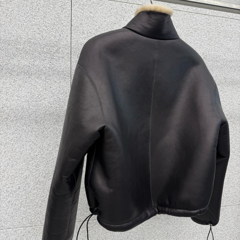 AT THE BAGEL東大門㊣代購女士新款25秋冬熱賣推薦皮衣加絨AT THE BAGEL皮衣