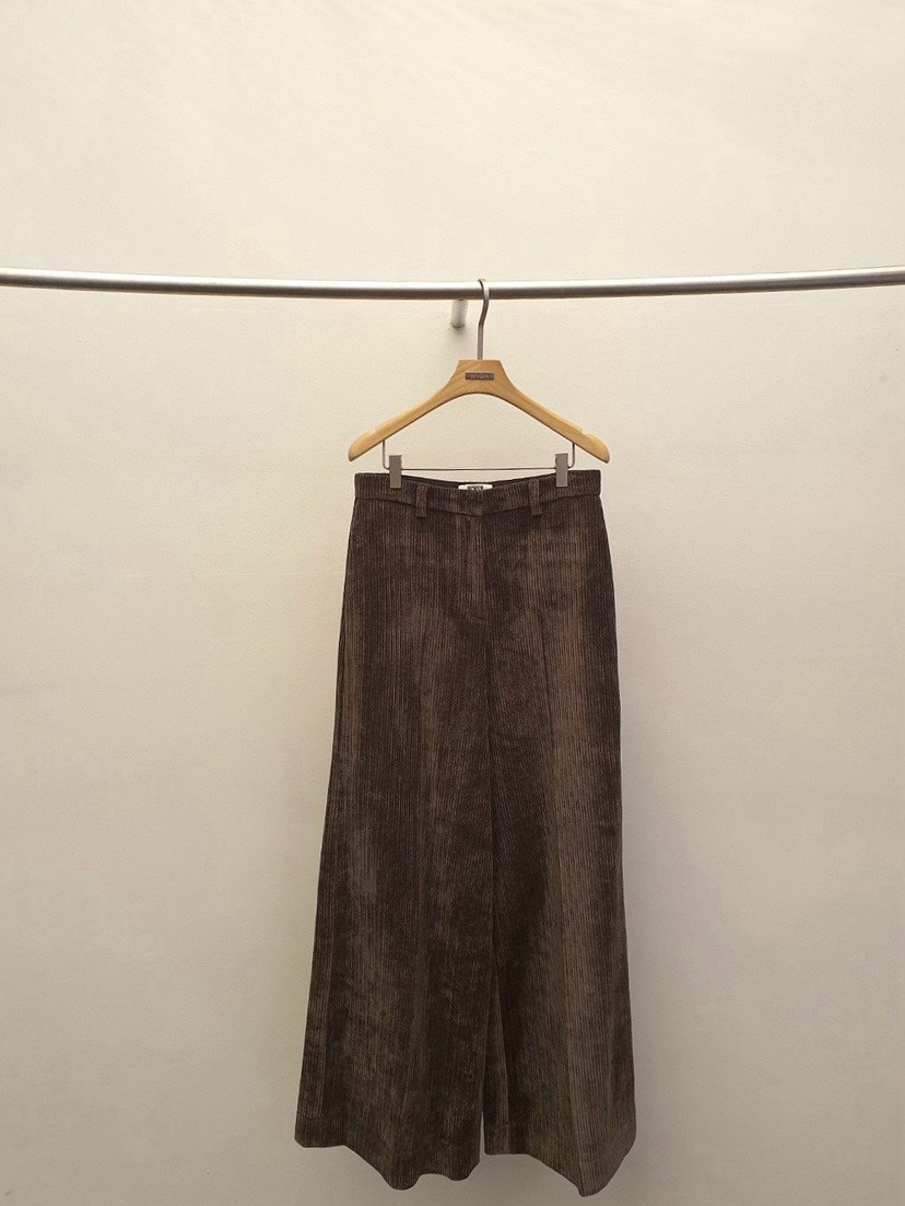 WIDA-P韓國直郵㊣女士新款人氣休閑熱賣職業時尚真品休閑褲WIDA/RENEJ休閑褲圖色1棕色