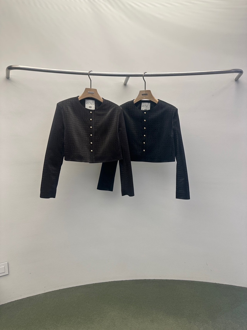 WIDA-P東大門㊣實拍女士新品時尚休閑真品職業25秋冬夾克皮革WIDA/RENEJ夾克