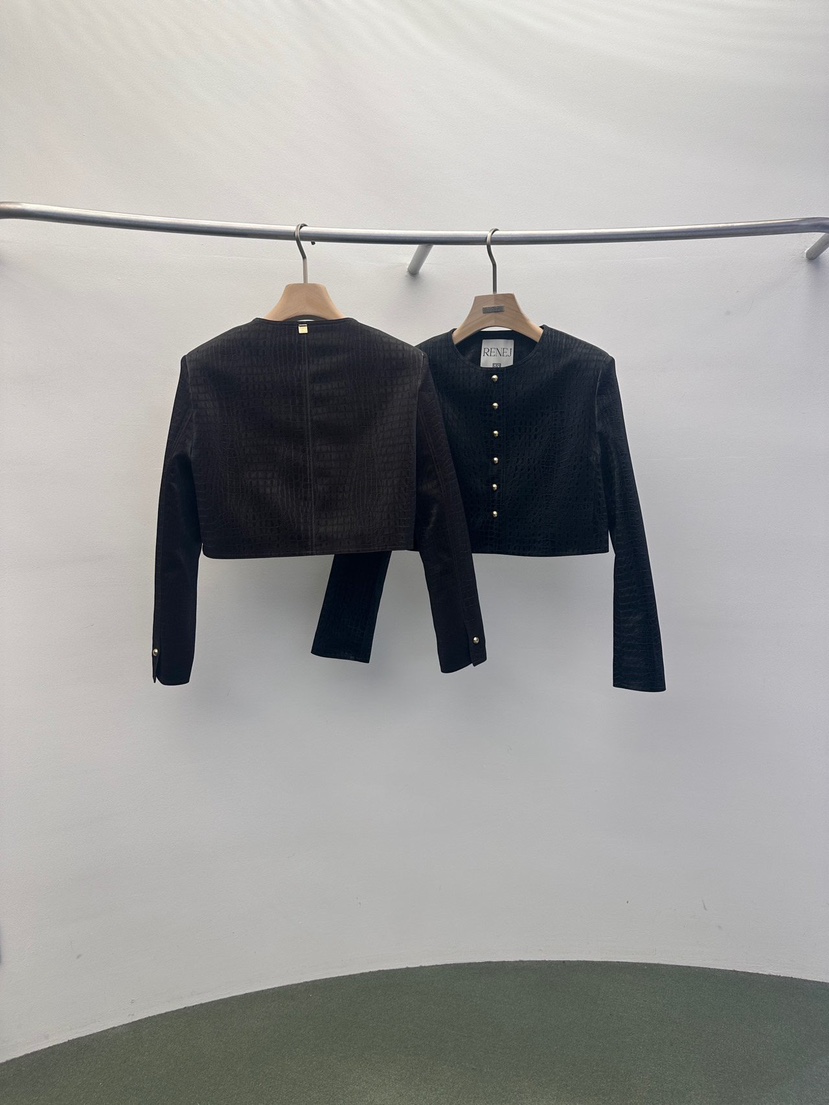 WIDA-P東大門㊣實拍女士新品時尚休閑真品職業25秋冬夾克皮革WIDA/RENEJ夾克