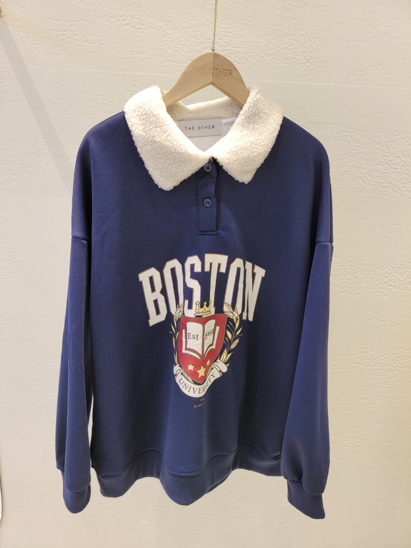 THE OTHER韓國直郵㊣女裝新品職業休閑時尚人氣真品熱賣衛衣THE OTHER衛衣圖色2