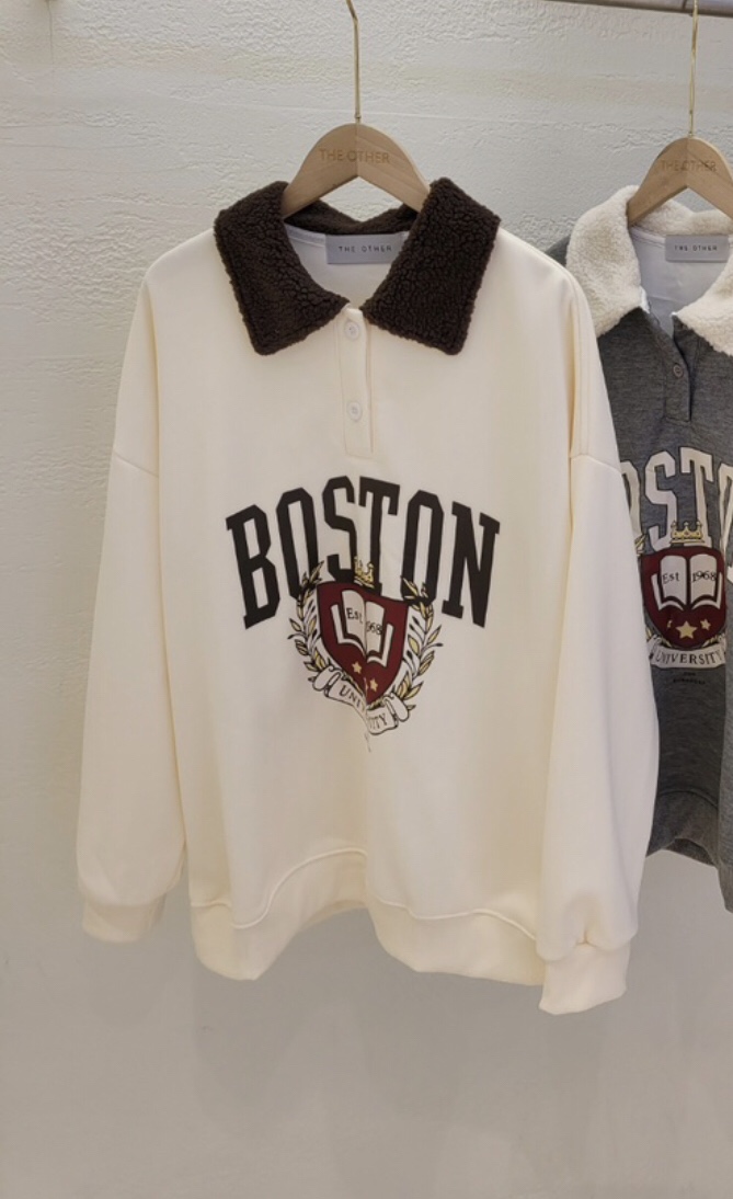 THE OTHER韓國直郵㊣女裝新品職業休閑時尚人氣真品熱賣衛衣THE OTHER衛衣圖色3