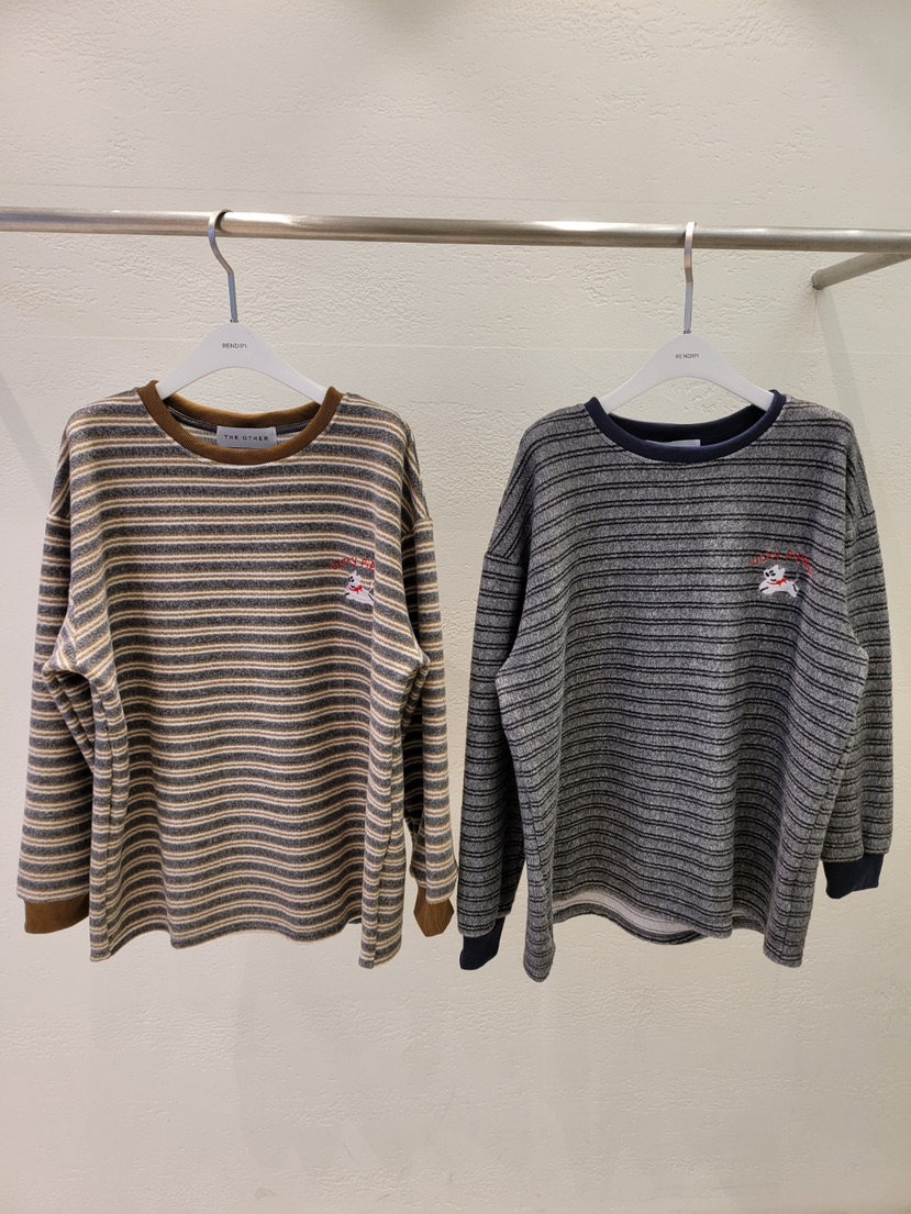 THE OTHER東大門㊣代購女裝新款休閑熱賣時尚真品長袖T恤刺繡THE OTHER長袖T恤