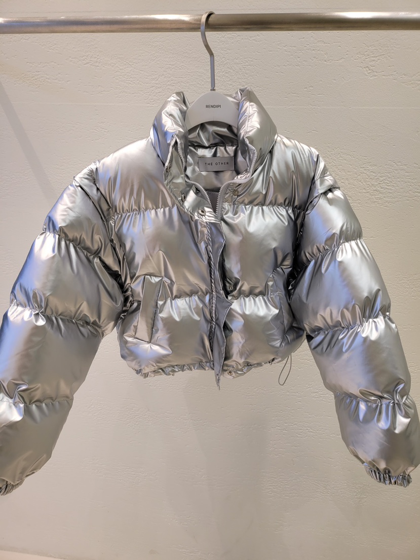 THE OTHER東大門㊣直郵女士新品休閑推薦短款棉服可拆卸填充THE OTHER短款棉服圖色1