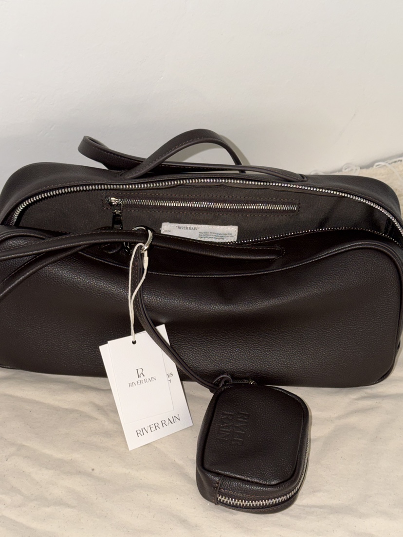 RIVER RAIN東大門㊣直郵女士新品真品單肩斜跨包含小包雙口袋RIVER RAIN單肩/斜跨包圖色2