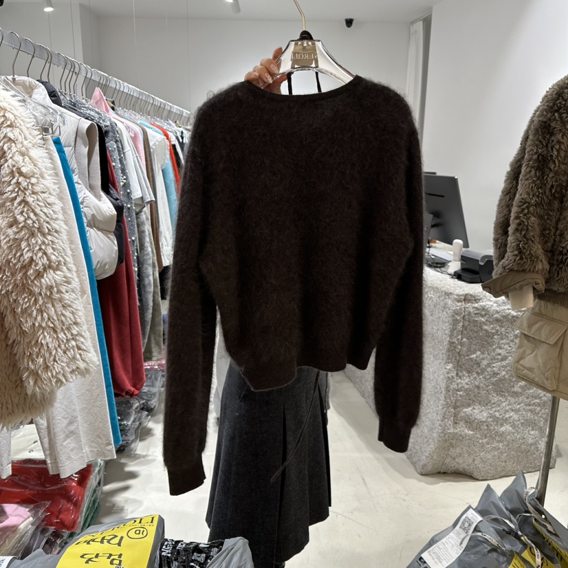 NEROLI 36韓國代購㊣女士新品真品25秋冬針織衫含脖帶套裝NEROLI 36針織衫