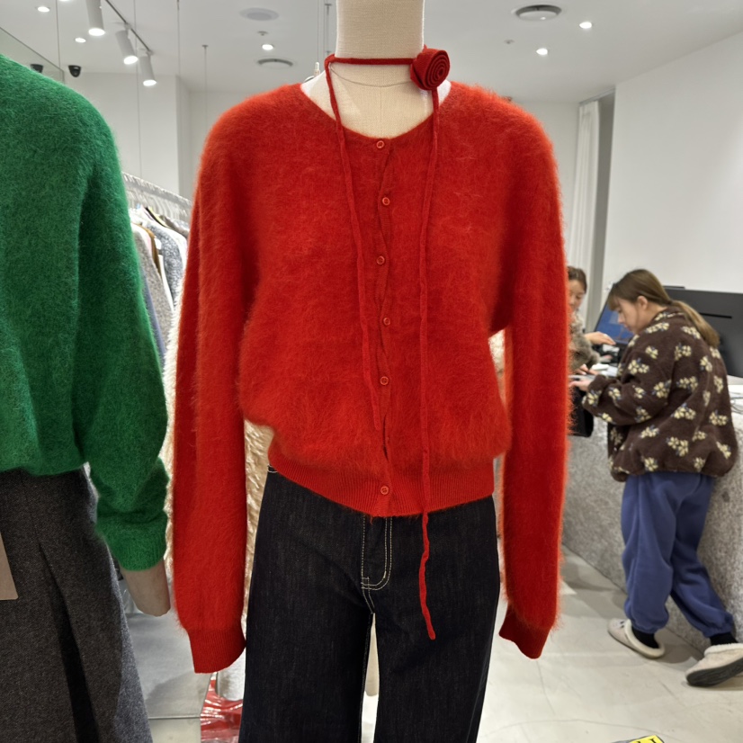 NEROLI 36韓國代購㊣女士新品真品25秋冬針織衫含脖帶套裝NEROLI 36針織衫圖色1