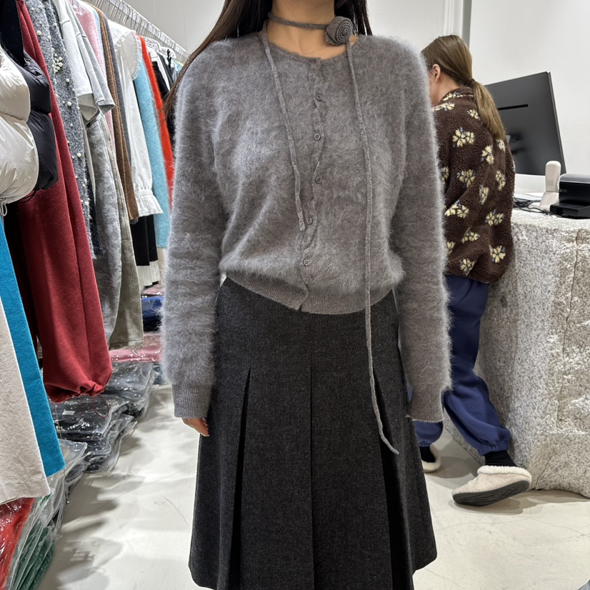 NEROLI 36韓國代購㊣女士新品真品25秋冬針織衫含脖帶套裝NEROLI 36針織衫圖色2