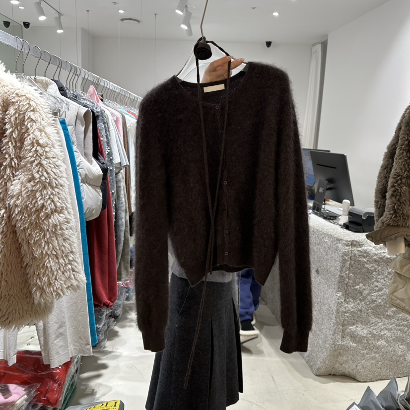 NEROLI 36韓國代購㊣女士新品真品25秋冬針織衫含脖帶套裝NEROLI 36針織衫圖色3