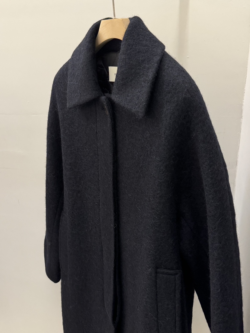 REGULARLY/PLACOR韓國代購㊣女士新款熱賣職業中長款大衣羊駝REGULARLY/PLACOR中長款大衣