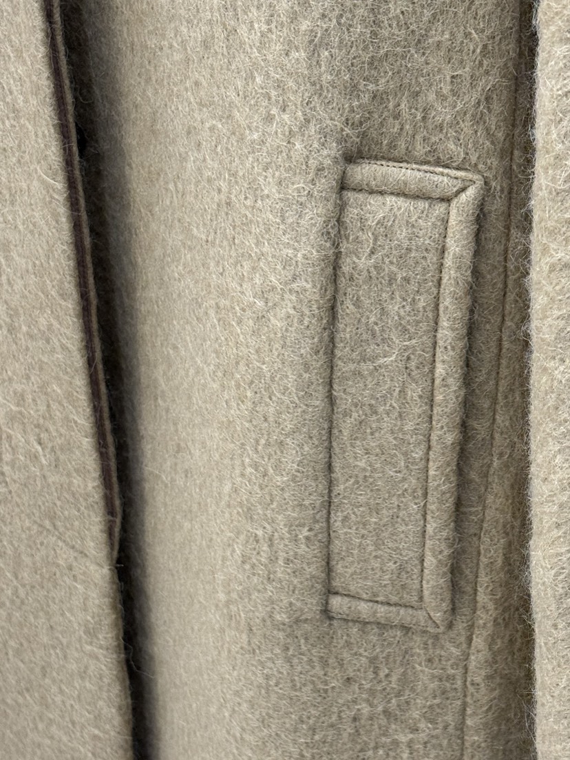 REGULARLY/PLACOR韓國代購㊣女士新款熱賣職業中長款大衣羊駝REGULARLY/PLACOR中長款大衣