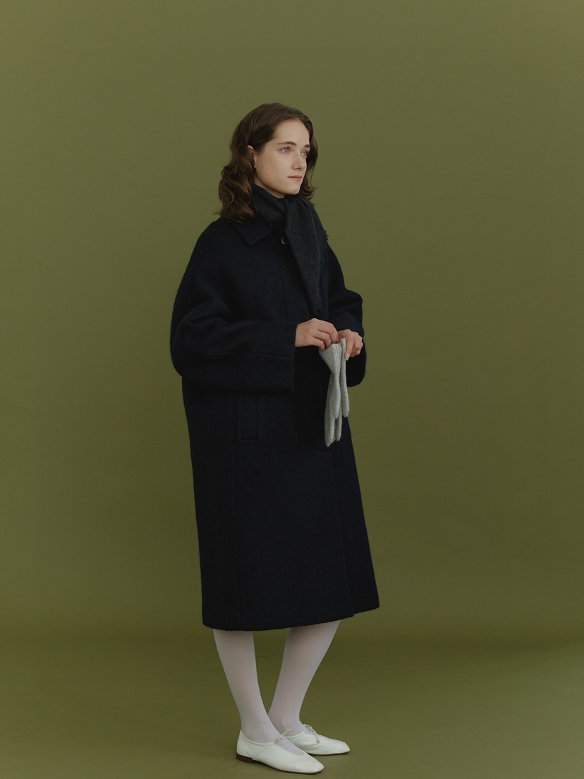 REGULARLY/PLACOR韓國代購㊣女士新款熱賣職業中長款大衣羊駝REGULARLY/PLACOR中長款大衣