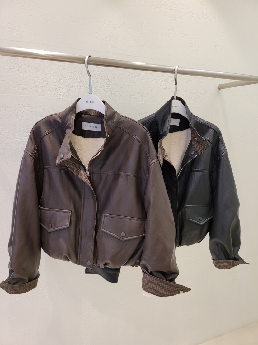 THE OTHER東大門㊣直郵女裝新款休閑推薦25秋冬熱賣夾克格紋THE OTHER夾克