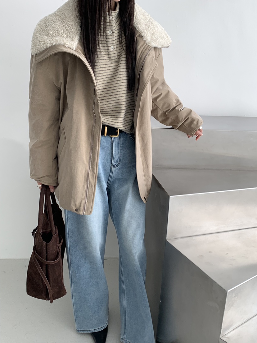 RIVER RAIN韓國直郵㊣女裝新品時尚推薦25秋冬熱賣真品夾克RIVER RAIN夾克