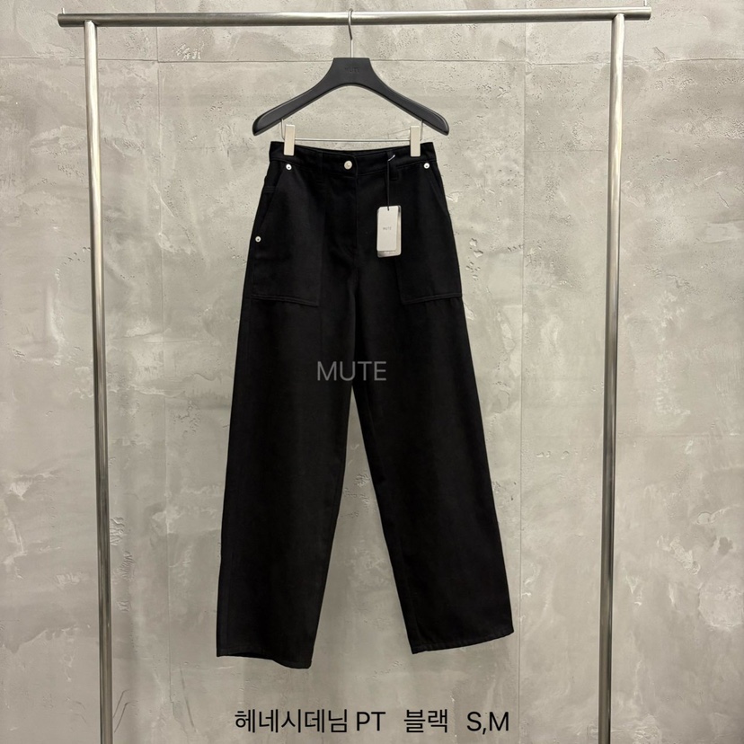 MUTE-P韓國直郵㊣女裝新品熱賣職業真品人氣25秋冬時尚休閑褲MUTE休閑褲圖色2