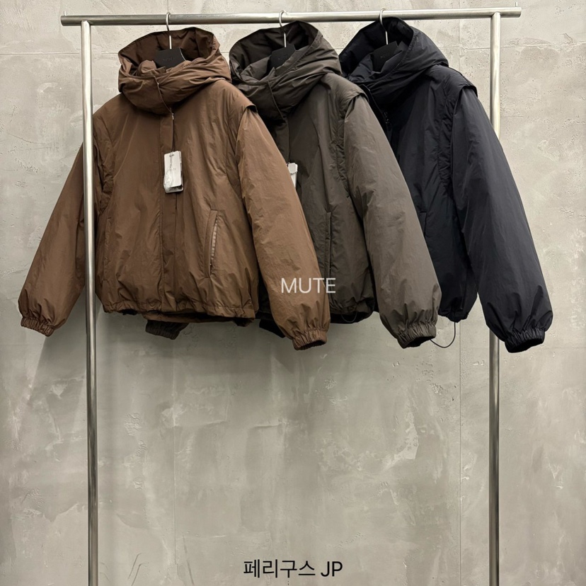 MUTE-P東大門㊣直郵女士新品推薦25秋冬時尚短款羽絨服鵝絨MUTE短款羽絨服