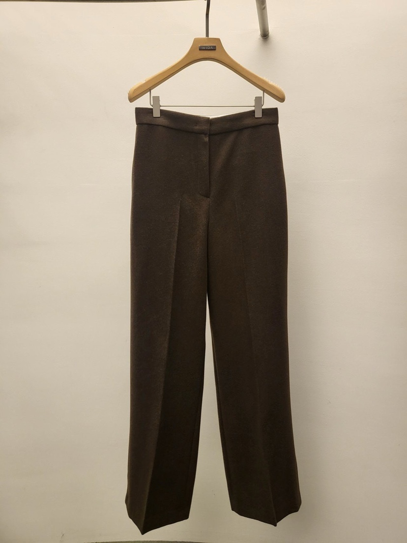 WIDA-P東大門㊣直郵女裝新款真品25秋冬熱賣休閑職業休閑褲WIDA/RENEJ休閑褲圖色3棕色