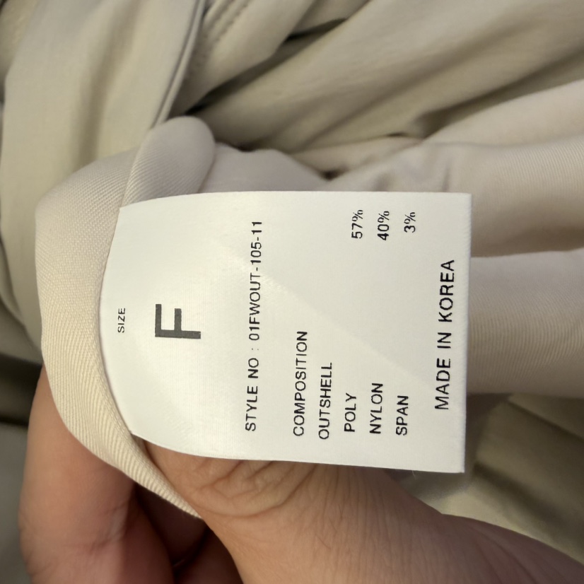 WIDA-P東大門㊣實拍女士新款時尚真品熱賣短款棉服含腰帶棉WIDA/RENEJ短款棉服