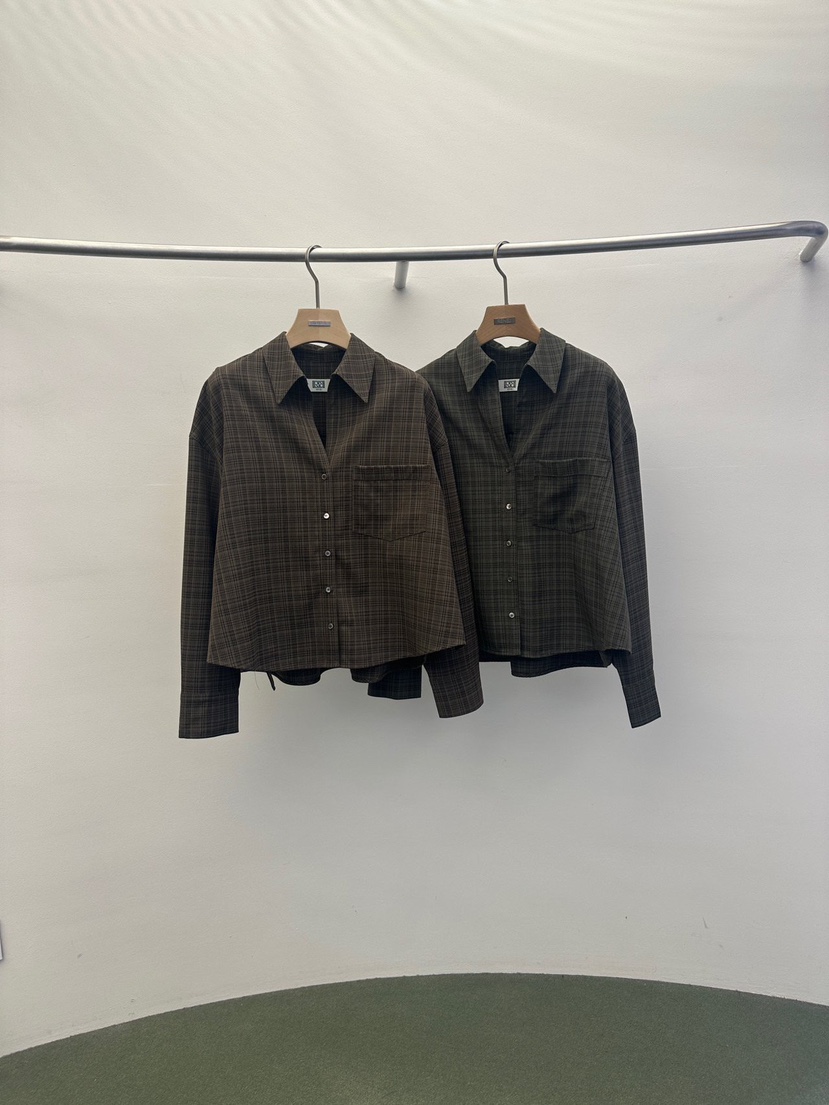 WIDA-P東大門㊣代購女士新品人氣休閑職業推薦25秋冬襯衫蕾絲衫WIDA/RENEJ襯衫/蕾絲衫