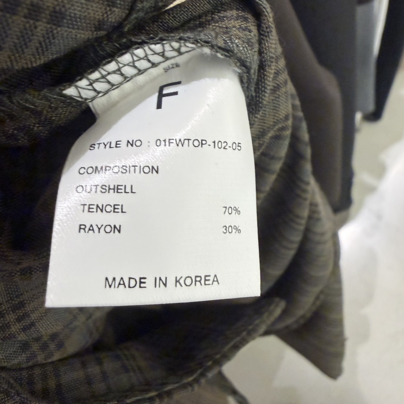 WIDA-P東大門㊣代購女士新品人氣休閑職業推薦25秋冬襯衫蕾絲衫WIDA/RENEJ襯衫/蕾絲衫