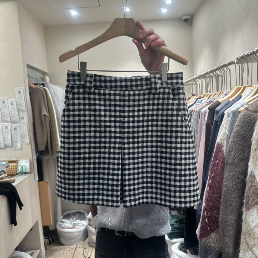 2ND GATE東大門㊣直郵女士新品熱賣人氣職業時尚25秋冬短裙2ND GATE短裙圖色1白色