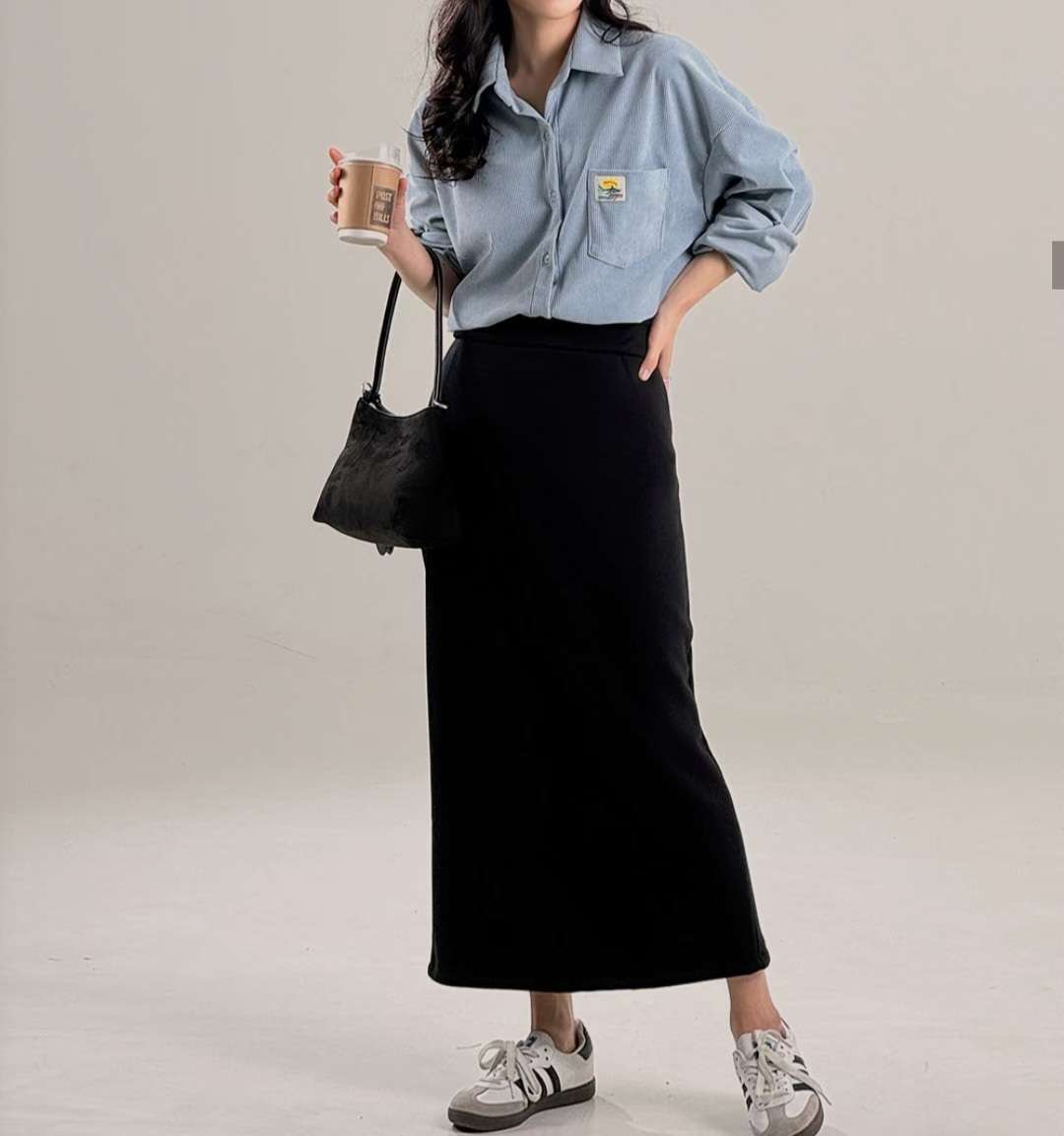 Eden-OT韓國直郵㊣女裝新品真品職業人氣襯衫蕾絲衫燈芯絨Eden-OT襯衫/蕾絲衫