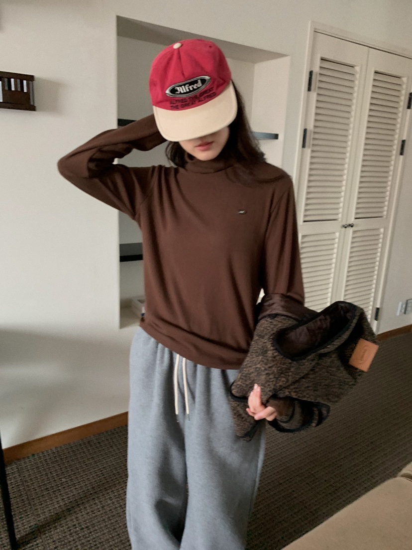 CAMEL-P東大門㊣直郵女士新品職業長袖T恤Came_l 家長袖T恤