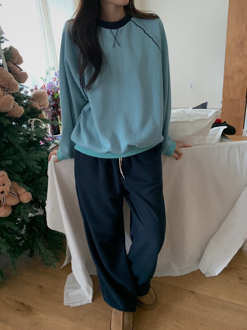 CAMEL-P韓國代購㊣女士新品推薦衛衣華夫格絨Came_l 家衛衣