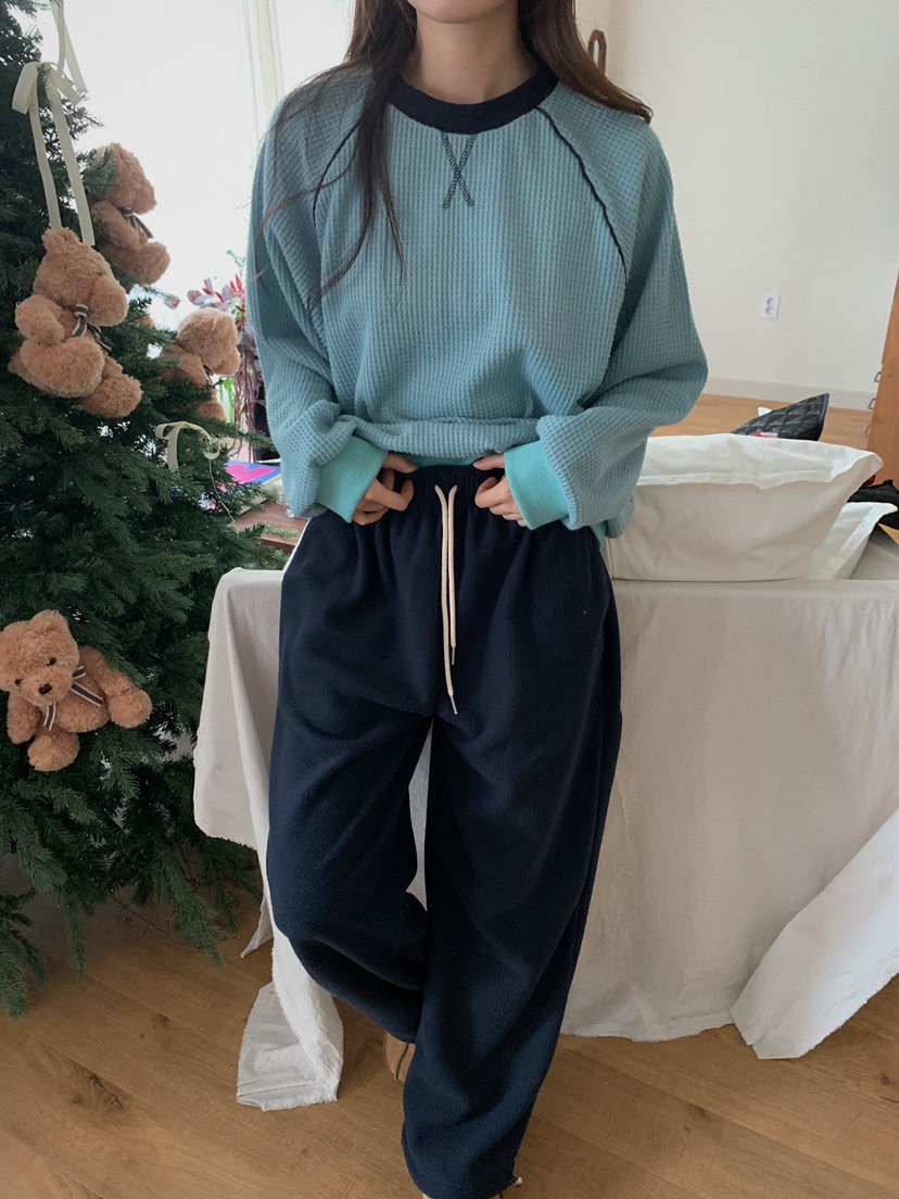 CAMEL-P韓國代購㊣女士新品推薦衛衣華夫格絨Came_l 家衛衣