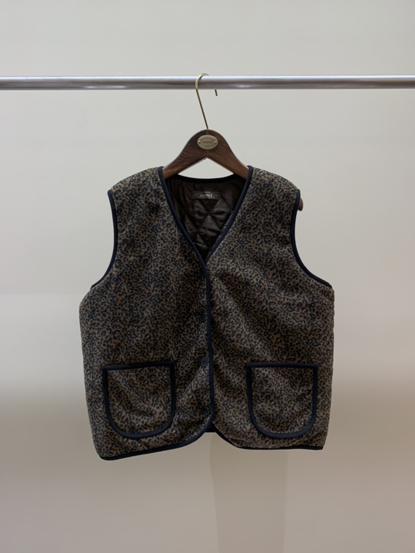 CAMEL-P東大門㊣代購女裝新品人氣馬甲Came_l 家馬甲圖色2