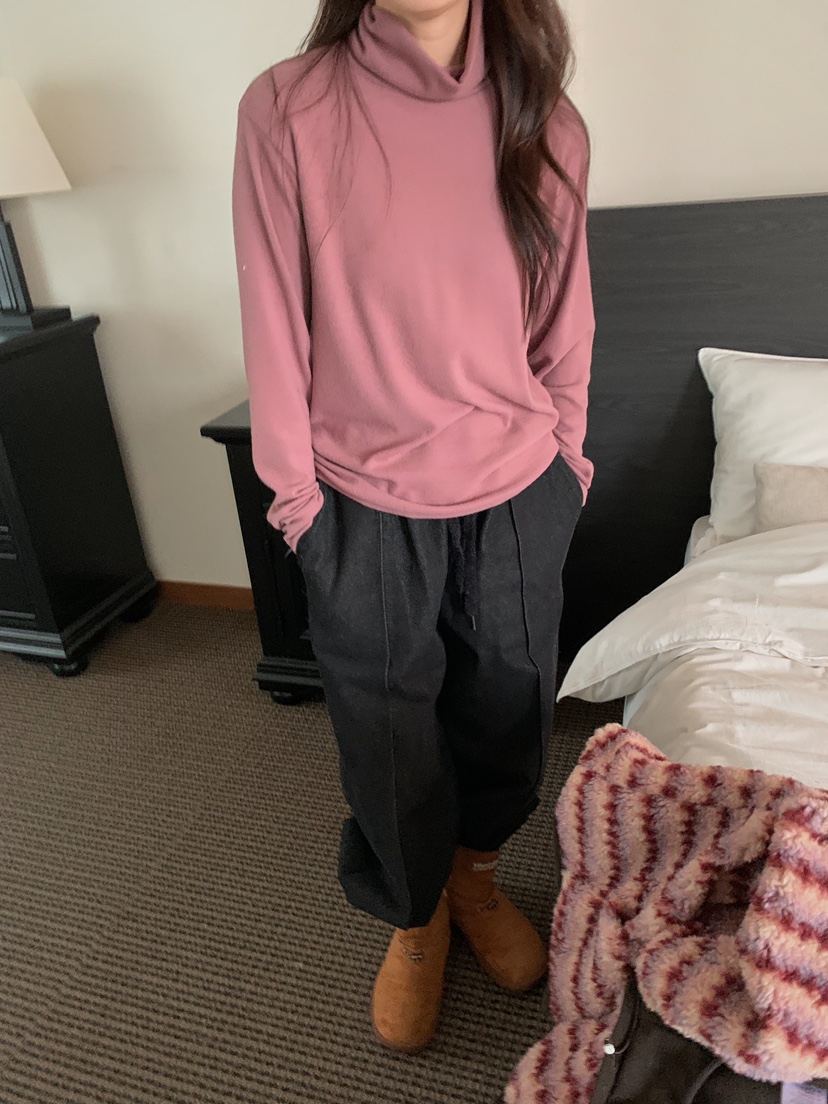 CAMEL-P韓國代購㊣女裝新款推薦休閑褲褶裥Came_l 家休閑褲