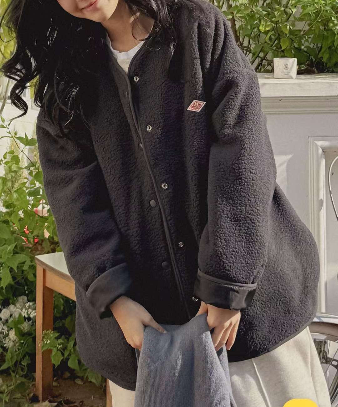 Eden-OT韓國代購㊣女士新款推薦休閑人氣時尚真品25秋冬夾克Eden-OT夾克