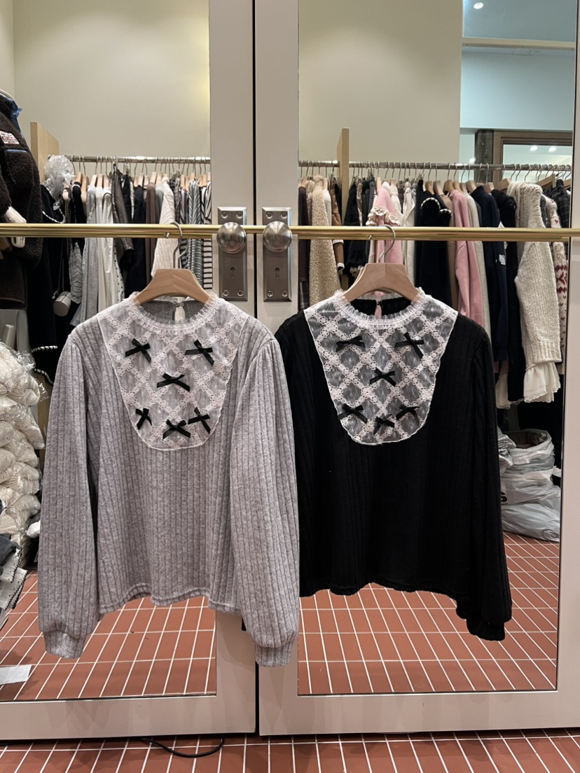 BE&amp;BE東大門㊣代購女裝新款熱賣真品休閑25秋冬長袖T恤BE&be長袖T恤