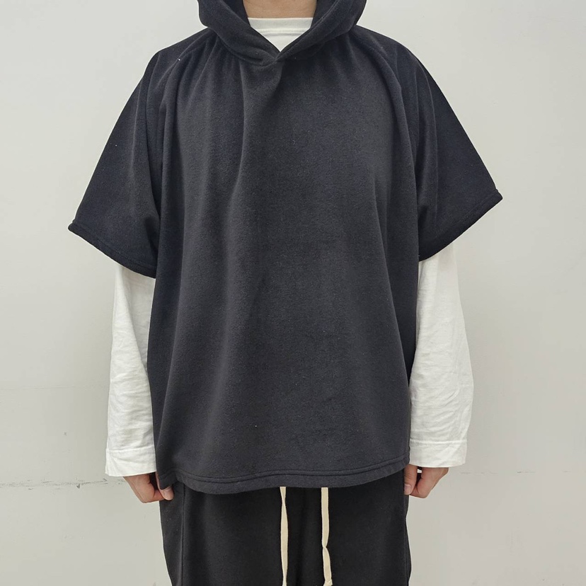 VENDER韓國直郵㊣女裝新款職業熱賣推薦人氣真品T恤斗篷抓絨VENDERT恤